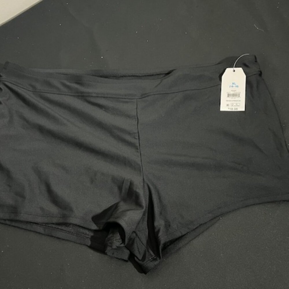 Time and Tru Black Boyshort Size XL